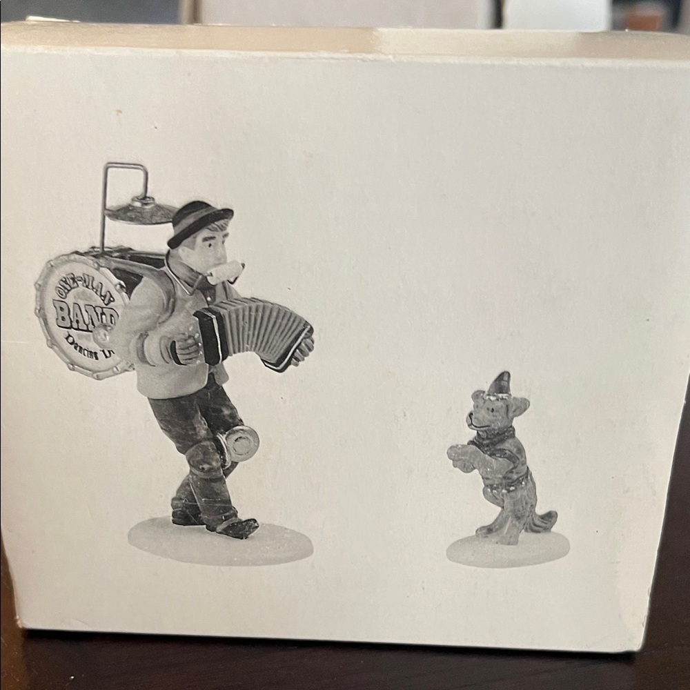 Department 56 one man band and the dancing dog
